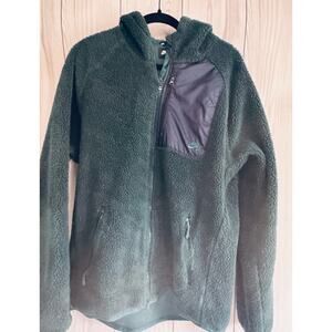 Nike SB - Everett Sherpa Fleece -Full Zip Hooded Jacket Mens XL  Atomic Teal